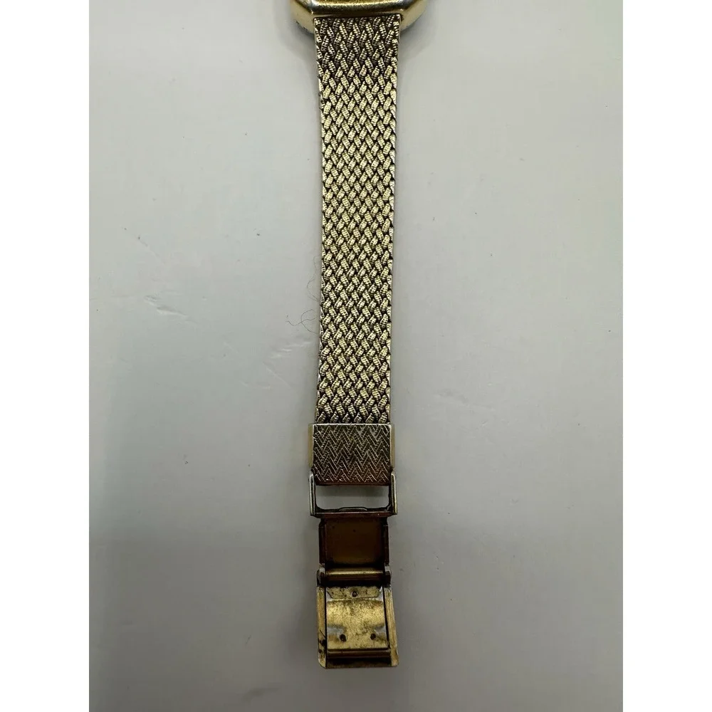 Vintage Lassale Seiko Ladies Dress Watch 1400-6549 New‎ Battery 20MM 7